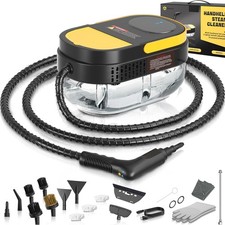 Steam Cleaner 1.6L Portable Handheld 15s Fast Heat Multi Purpose all Floors