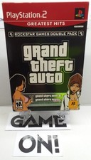 Grand Theft Auto Double Pack (PlayStation 2, 2003) All Complete w/ Manual & Map