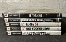 Grand Theft Auto San Andreas NFS Underground 2 5 Sony PlayStation 2 PS2 Games