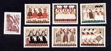 Yugoslavia 1961 group of stamps Mi#941+964-969 MH CV=15$