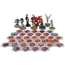 Disney Infinity 2.0 Disney Originals 8 Figures w 35 Power Discs Lot