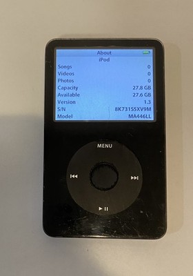 Apple iPod Classic Video 5th 5.5 Enhanced Generation (30GB) Black