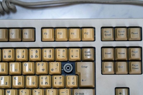 IBM keyboard 5576-B01 with USB conversion cable Excellent Operation confirmed - 第 7/12 張圖片
