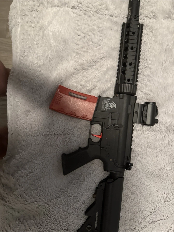 PERSONALIZADO (Airsoft) Lacer Tactical (Titan Internals + Disparador de velocidad + Cañón de E/S) Foto 2 de 2