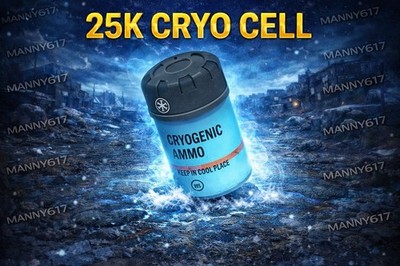 Fallout 76 25K Cryo Cells Ammo PS4 PS5 Fast Delivery