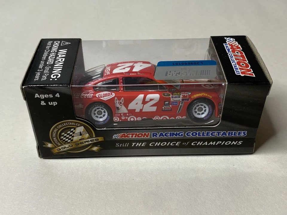 1/64 Acción Caja NASCAR Diecast 2015 Kyle Larson #42 Target Bullseye ¡RARO! Foto 3 de 4