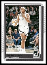 2025 Donruss WNBA Jackie Young #60 Las Vegas Aces
