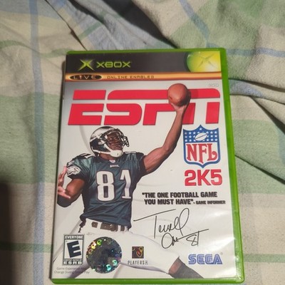 ESPN NFL 2K5 (Microsoft Xbox, 2004) Complete w/ Manual