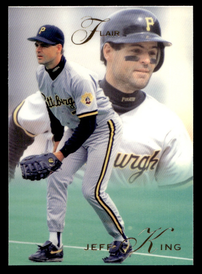 1993 Fleer - Jeff King Baseball card Pittsburgh Pirates Raw Trading Card