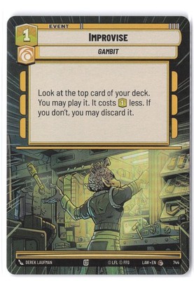 Improvise (Hyperspace Foil) 744 NM Foil A Lawless Time