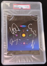 Signed Coldplay Band by all 4 Parachutes X&Y Autograph CD Cover Jacket Auto PSA