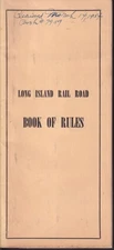 Long Island Rail Road Book of Rules 3/14 1954