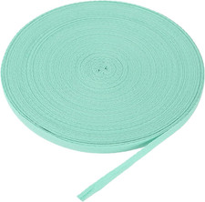 5/8" 1.5Cm 50 Yards Cotton Twill Tape Cotton Ribbons Bias Binding Tape Herringb