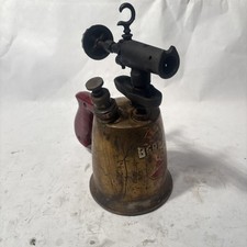 Vintage Otto Bernz Co Brass Blow Torch For Display Untested As Is Made In USA