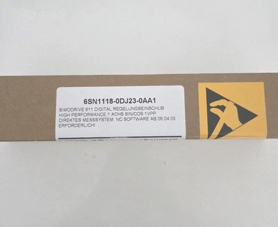 Siemens 6SN1118-0DJ23-0AA1 ***SPARE PART*** SIMODRIVE 611 DIGITAL CONTROL LOOP BLOCK HIGH PERFORM... — PLCs