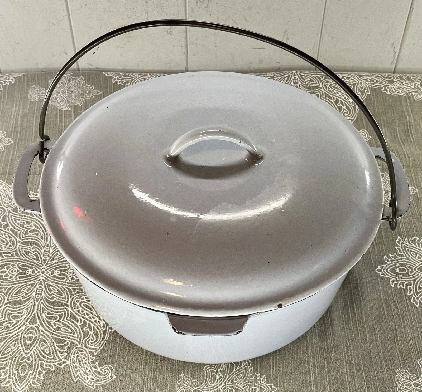 🔥🔥Vollrath Nō 9 Enameled Dutch Oven With Matching Lid🔥🔥