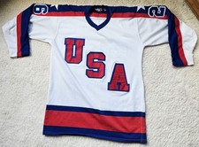Vintage Team USA 1984 Olympics Corey Millen Game Worn Jersey