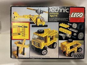 LEGO Technic: Universal Set 8020 - 100% Complete, Instructions, Box
