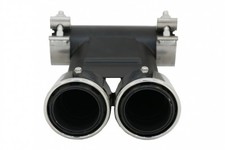 Auspufftopf Tipp für Porsche 718 Cayman Boxster 982 2016+ Chrom