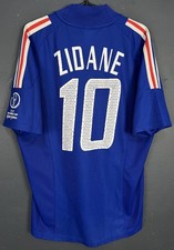 MEN'S FRANCE NATIONAL 2002/2004 ZIDANE 10 FOOTBALL SOCCER SHIRT JERSEY SIZE M