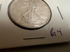 1918 S Walking Liberty Half Dollar - Fine Condition - 90% Silver, Original