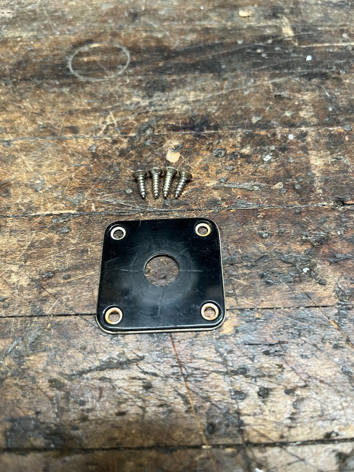 Vintage Gibson 1954 End Put Jack Plate