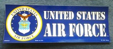 UNITED STATES AIR FORCE Military Bumper Sticker BM0030 EE