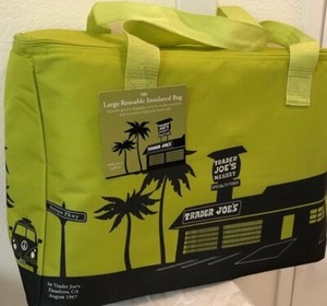 Trader Joe's Neo GREEN Edition Large Reusable Insulated Shopping Eco Bag  8Gallon | eBay