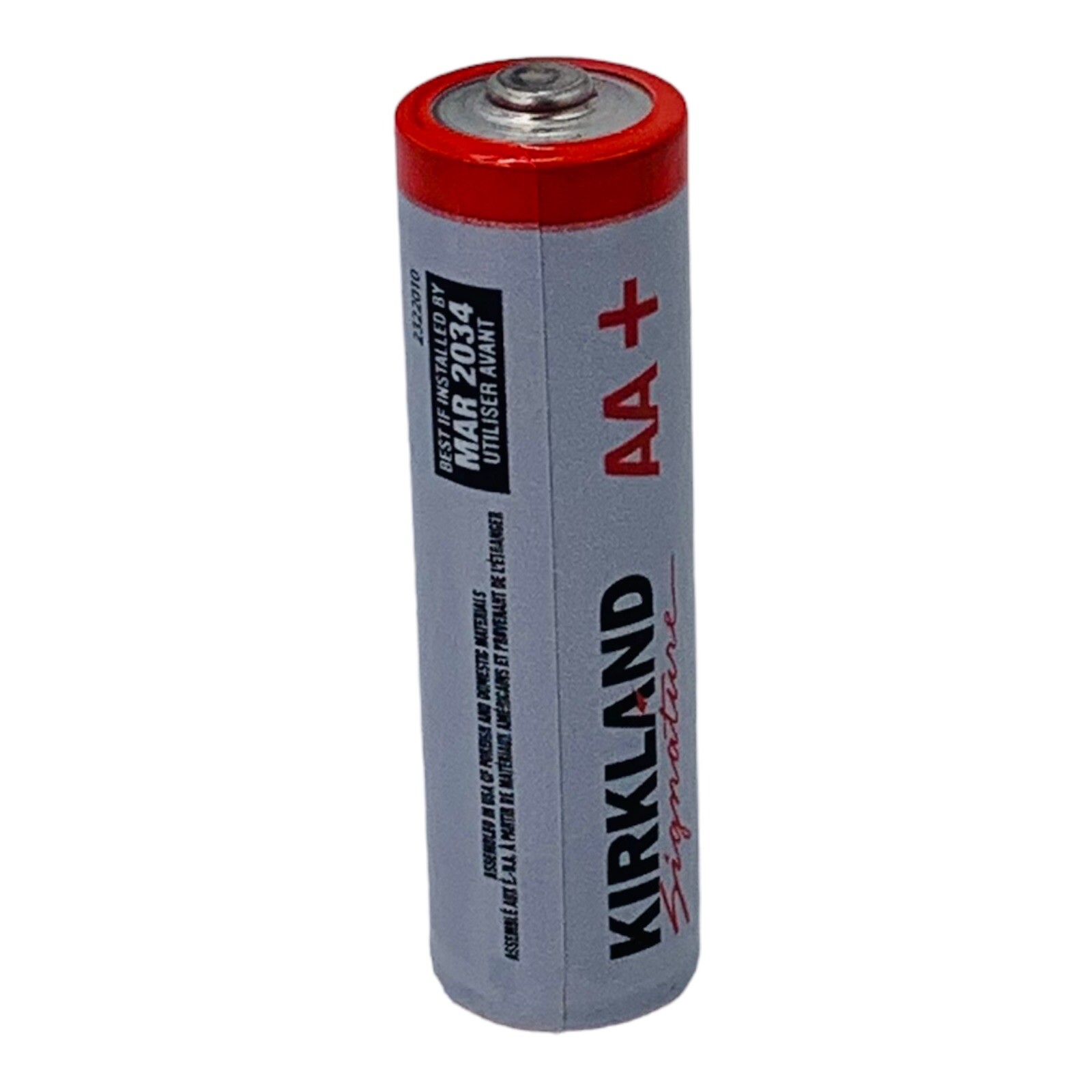 24 Batteries Kirkland Signature AA Batteries Alkaline LR6 1.5V Exp. 03/2034-image