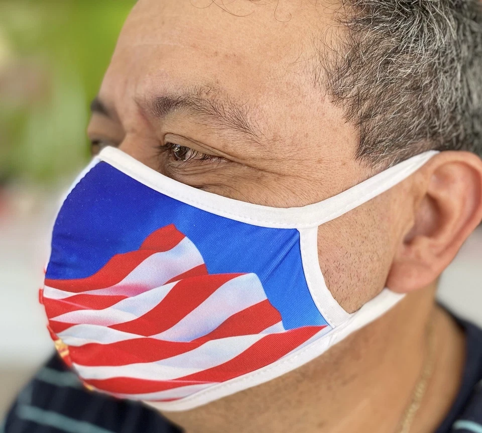 10-PCS Fashion mask face USA Eagle Flag. Pack Of 10 Pieces. Big Savings! - Image 2 of 4