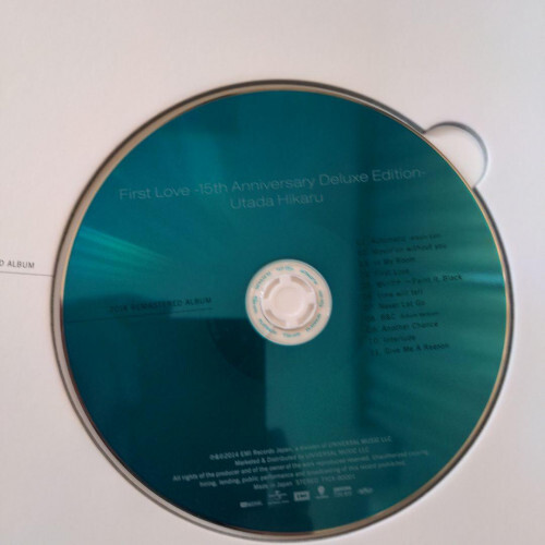 EMI Records Japan First Love 15th Anniversary Deluxe Edition