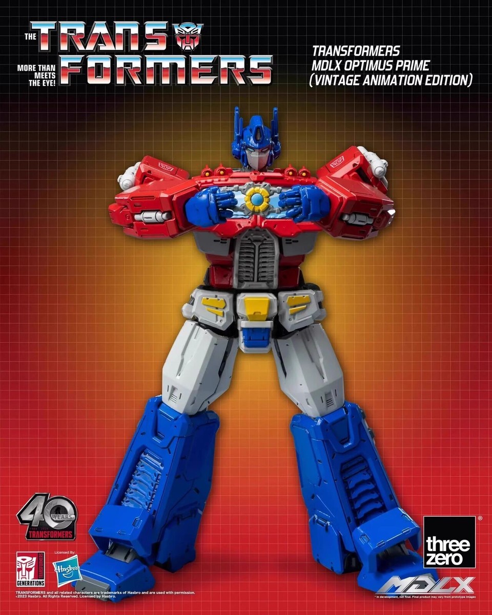 In Stock New Threezero 3Z0692 MDLX OptimusPrime Vintage Animation