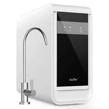 SimPure 600GPD 7-Stage Reverse Osmosis Tankless Under Sink Water Filter System