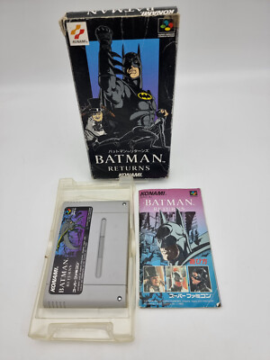 Batman Returns Super Famicom Japan Used