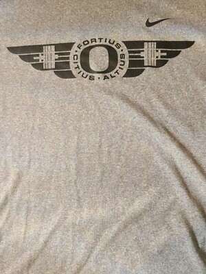 Oregon Ducks Nike Strength and Conditioning Fortius Citius Altius Small Tee  