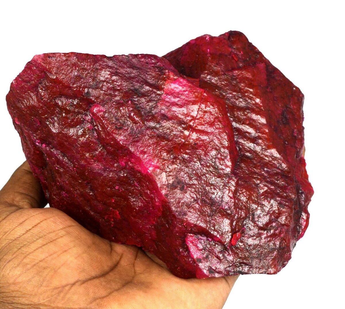 Natural African 4848 CT Red Ruby Gemstone Rough Specimen Natural African 4848 CT Red Ruby Gemstone Rough Specimen