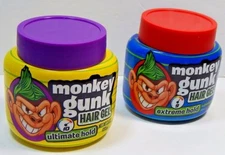 X2 Monkey Gunk Hair Gel Hair Styling Gel Pomade Ultimate & Extreme Hold 