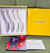 Le Creuset Renge Chinese Spoons Set of 4 Pastel Multicolor BP/C/PP/PB  Japan NEW