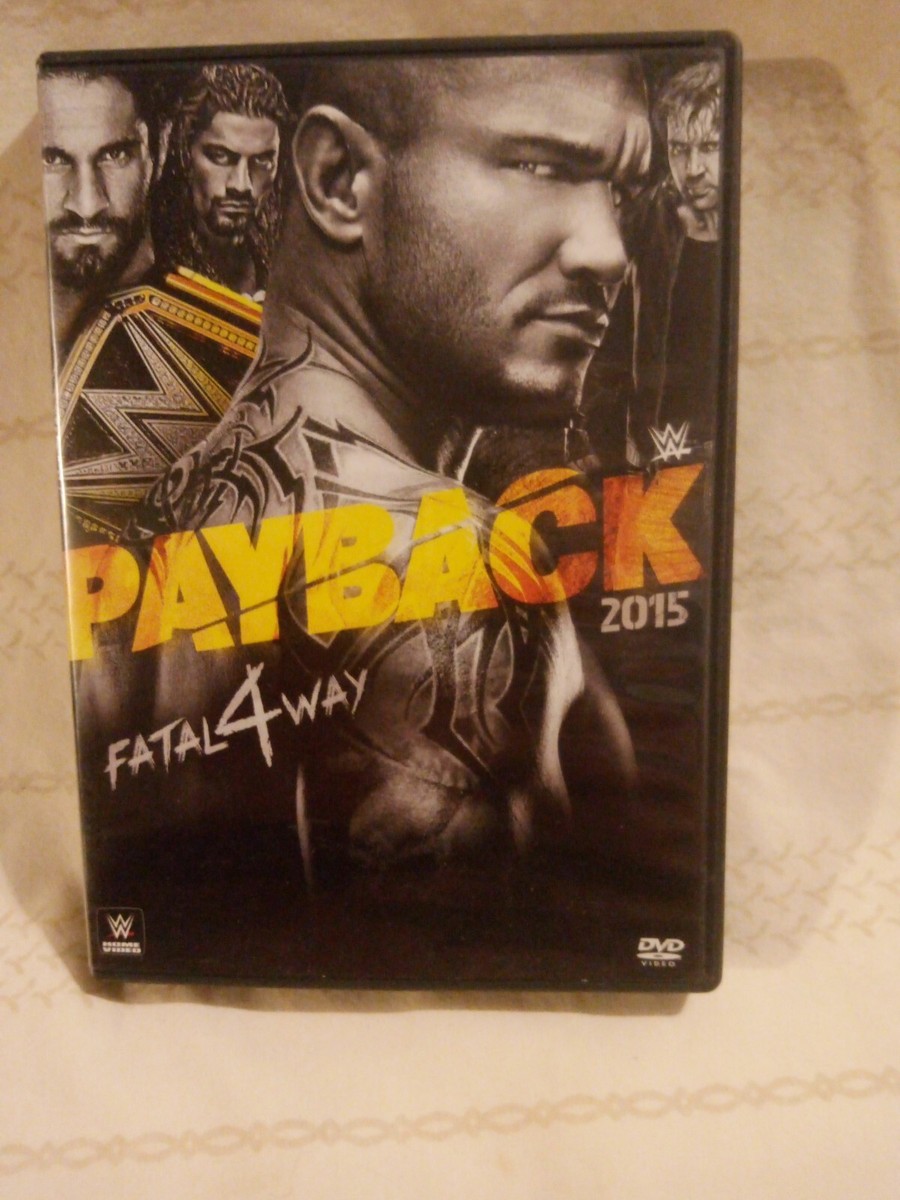WWE: Payback 2015 (DVD, 2015)