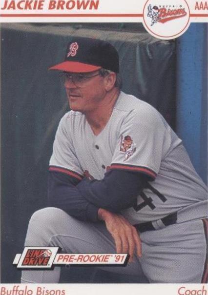 1991 Line Drive Pre-Rookie - Jackie Brown #50 - 1 of 1