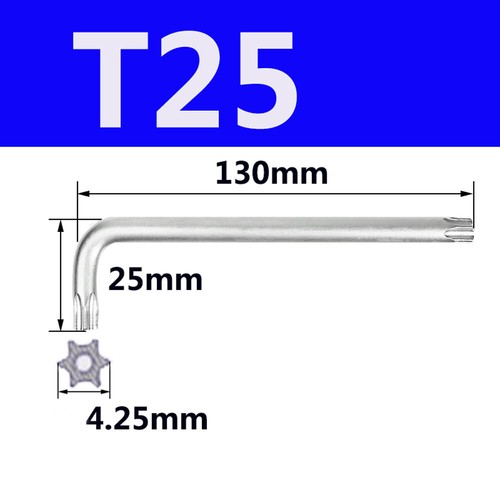 Torx Key Screwdriver Set Security Tamper Middle Hole T10 - T50 Maintenance Tools - Picture 11 of 55