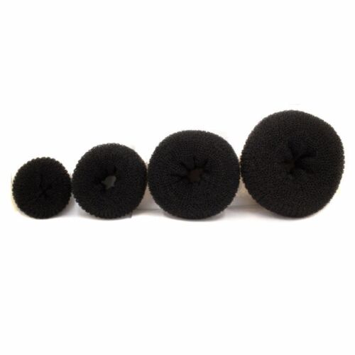 Haar Donut Dutt Maker Ring Stil Französisch Netz Chignon Ballett Tanz Socke Dutt Hochsteckfrisur - Bild 13 von 21