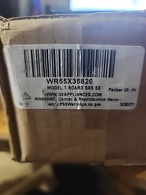 Genuine GE Refrigerator Model T Main Board SXS SS  WR55X35826
