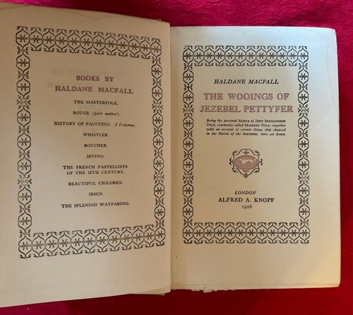 The Wooings of Jezebel Pettyfer with sought after bookplate! - Picture 7 of 12