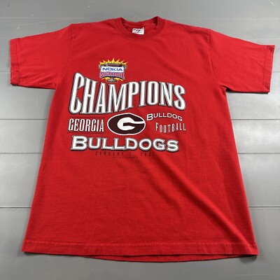 Vintage 2003 Nokia Sugar Bowl Georgia Bulldog Size Large NCAA