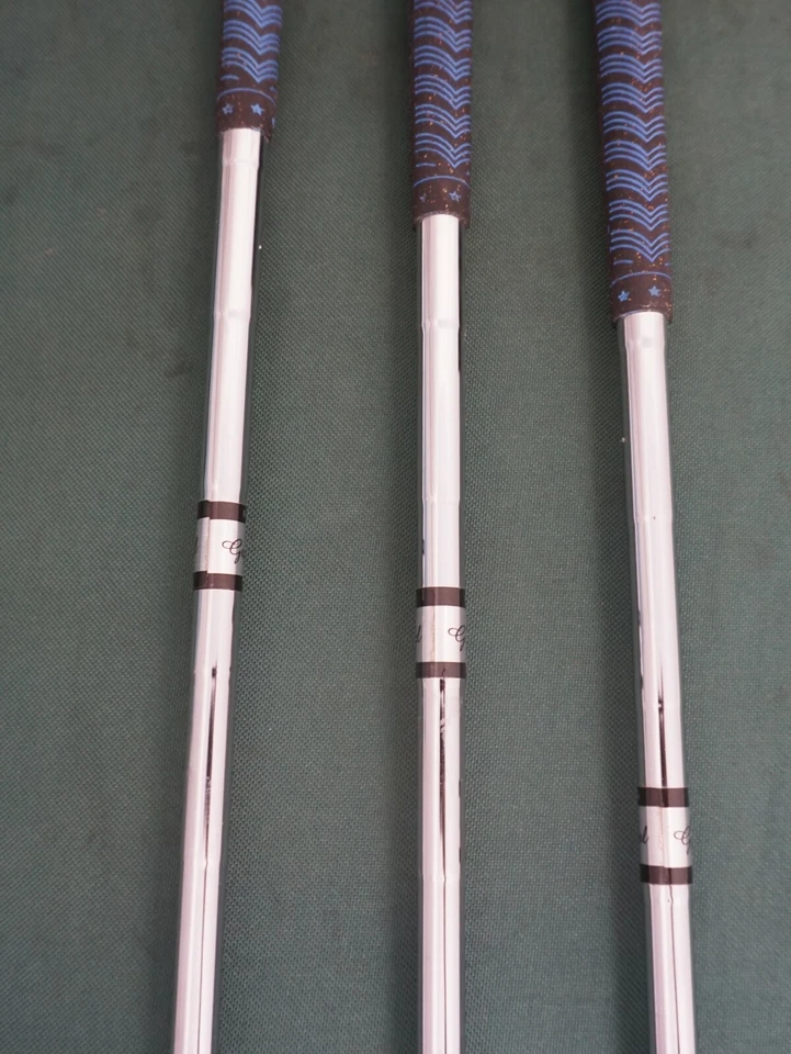 Vintage Ladies Set of 3 x RAM Golden Girl 1, 3 & 5 Woods Ladies Steel Shaft  - Image 4 of 4