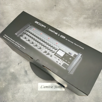 Zoom LiveTrak L-20R Rackmount Digital Mixer Recorder 20ch 22 Input