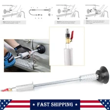Air Pneumatic Dent Puller Car Auto Body Repair Suction Cup Tools w/ Slide Hammer