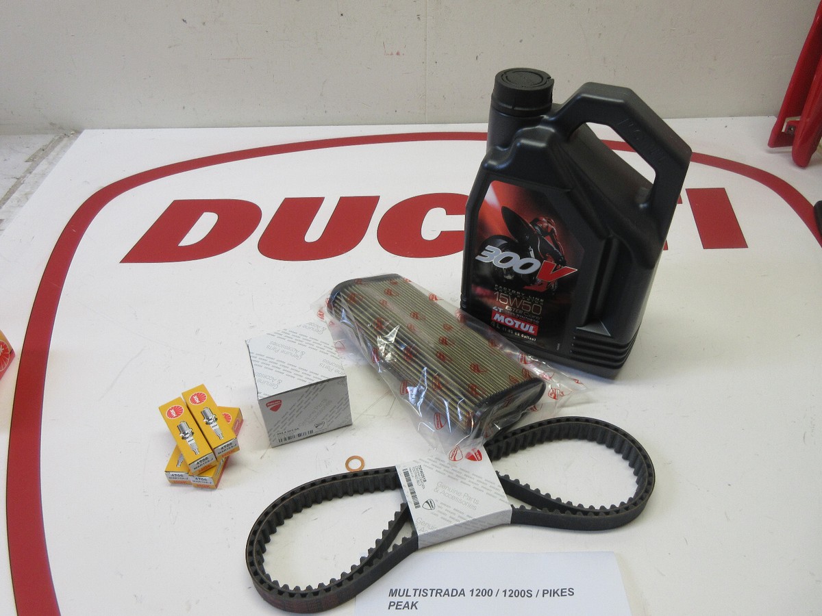 Ducati Multistrada 1200 1200S Service kit Timing belts 2013 2014 - Main Image