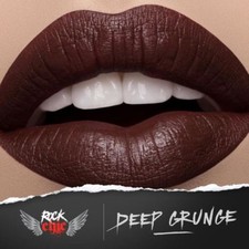 MODELROCK Rock Chic Matte Liquid Lipstick DEEP GRUNGE lipcolour Vegan 